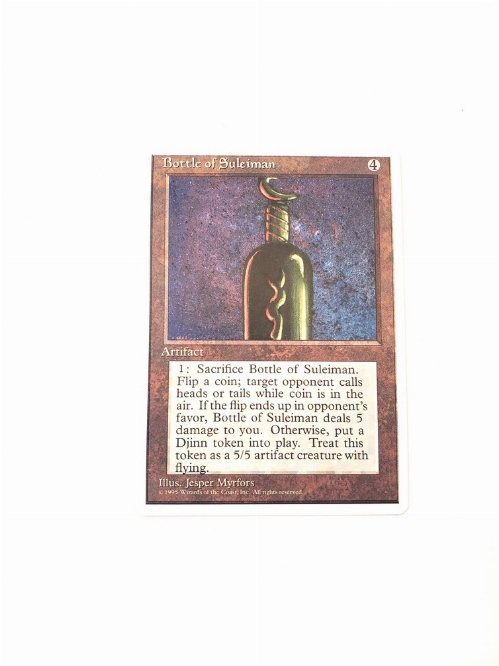 Bottle of Suleiman