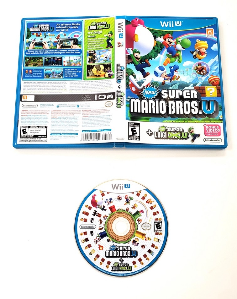 New Super Mario Bros. U + New Super Luigi U (CIB)