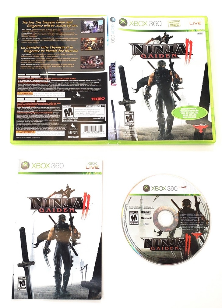 Ninja Gaiden II (CIB)