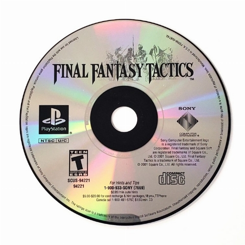 Final Fantasy: Tactics (Greatest Hits) (C)
