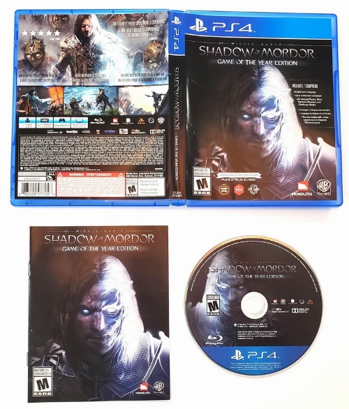 Middle-Earth: Shadow of Mordor (Game of the Year Edition) (CIB)