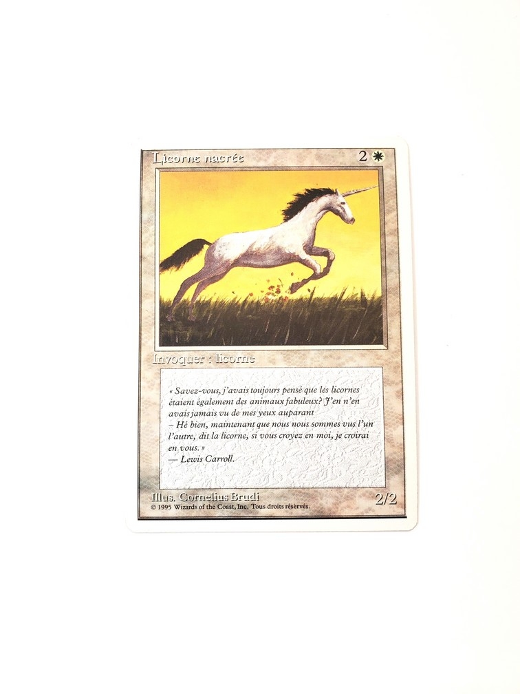 Pearled Unicorn (Francaise)