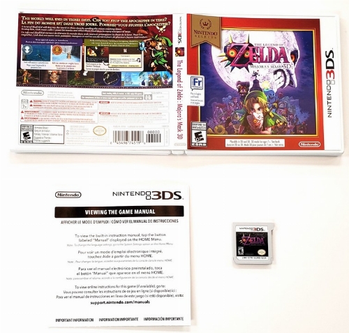 Legend of Zelda: Majora's Mask 3D, The (Nintendo Selects) (CIB)