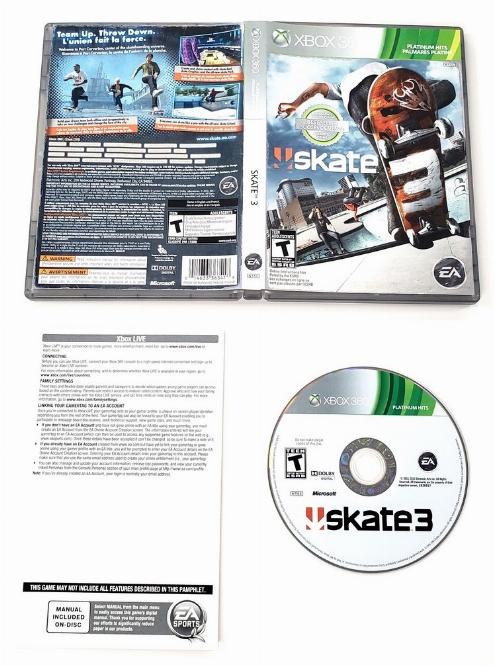 Skate 3 (Platinum Hits) (CIB)