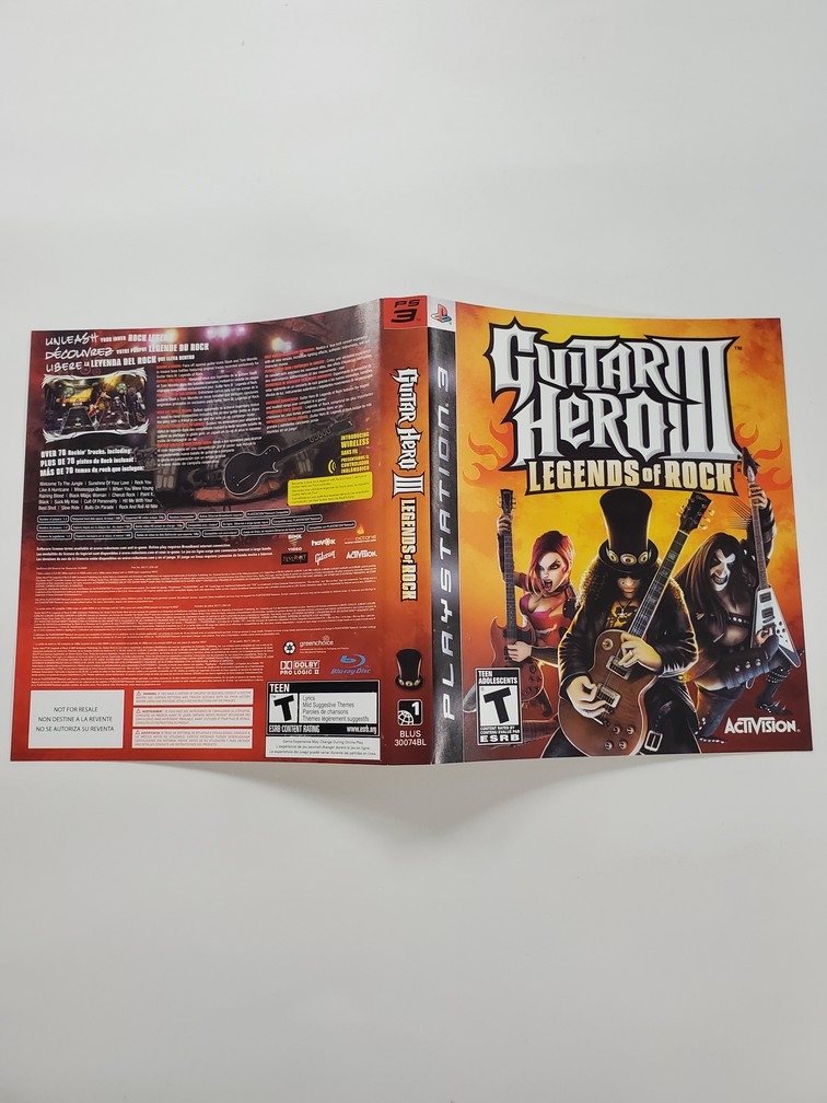 Guitar Hero III: Legends of Rock (B)