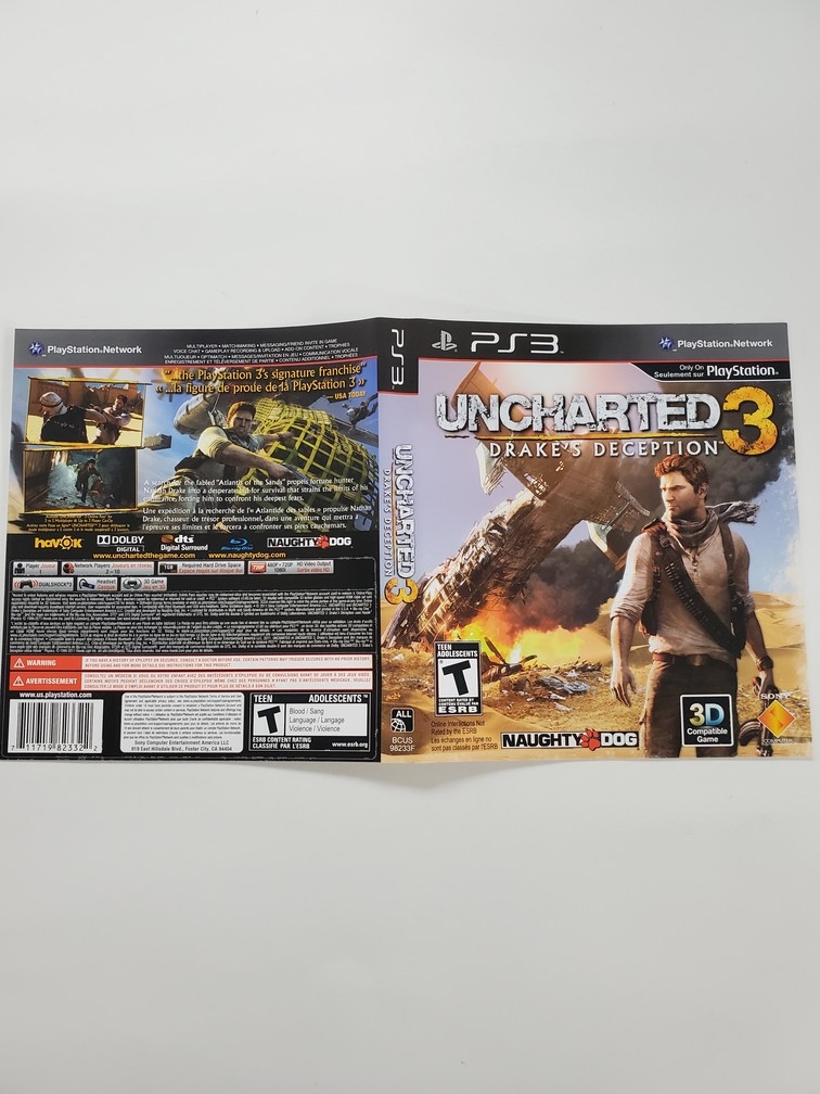 Uncharted 3: Drake's Deception (B)