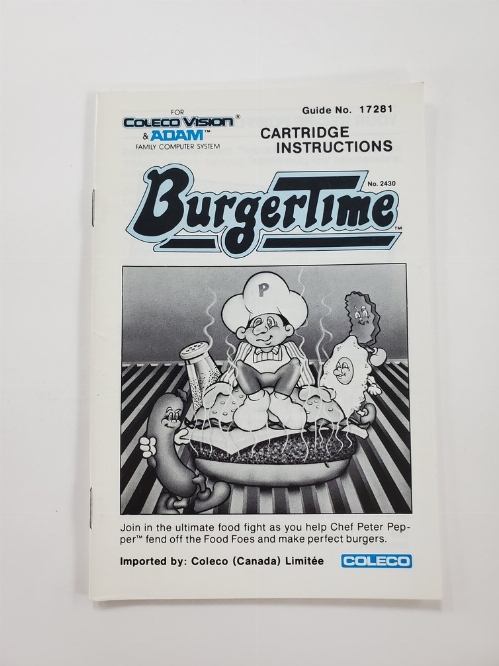 BurgerTime (I)