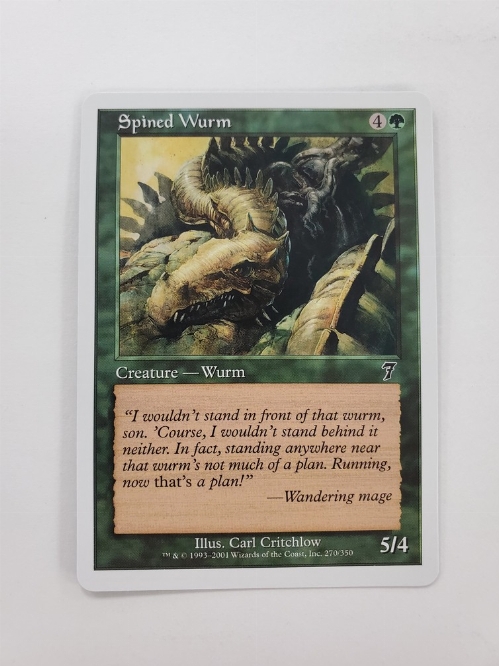 Spined Wurm