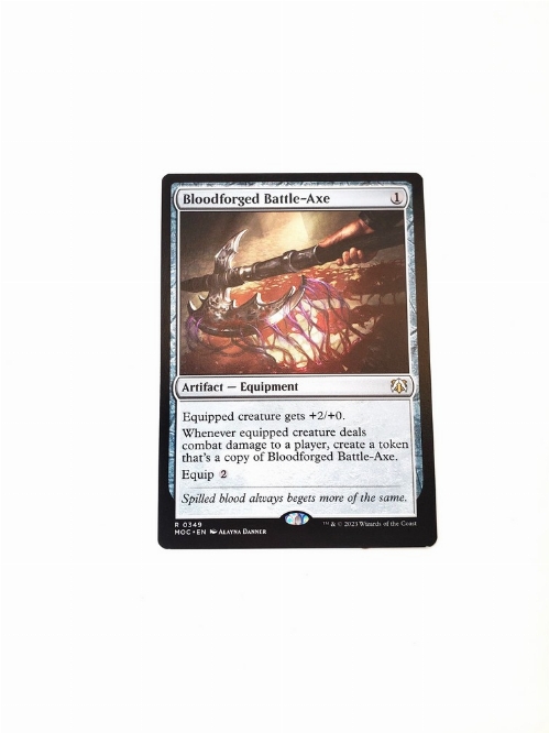 Bloodforged Battle-Axe