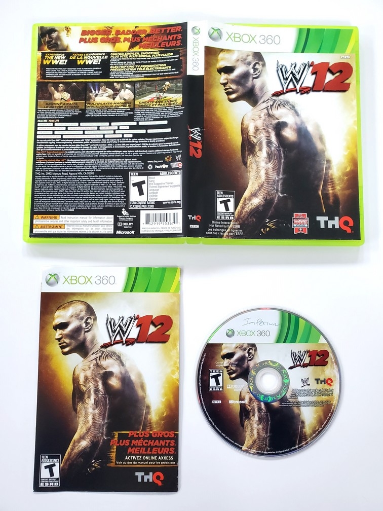 WWE '12 (CIB)