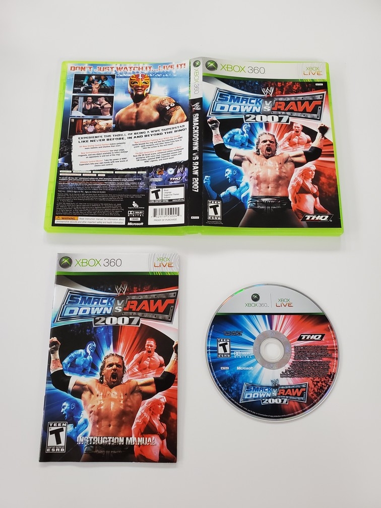 WWE SmackDown vs. Raw 2007 (CIB)