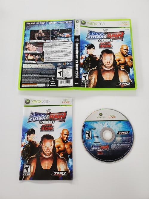 WWE SmackDown vs. Raw 2008 (CIB)