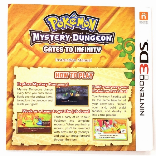 Pokemon Mystery Dungeon: Gates To Infinity (I)
