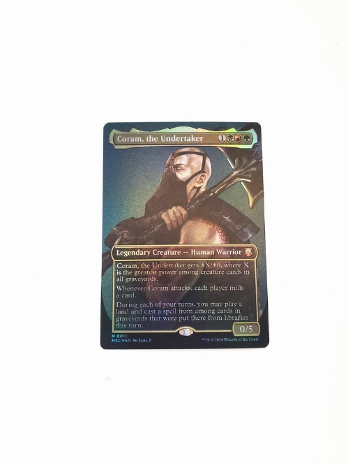 Coram, the Undertaker (Borderless) (Foil)