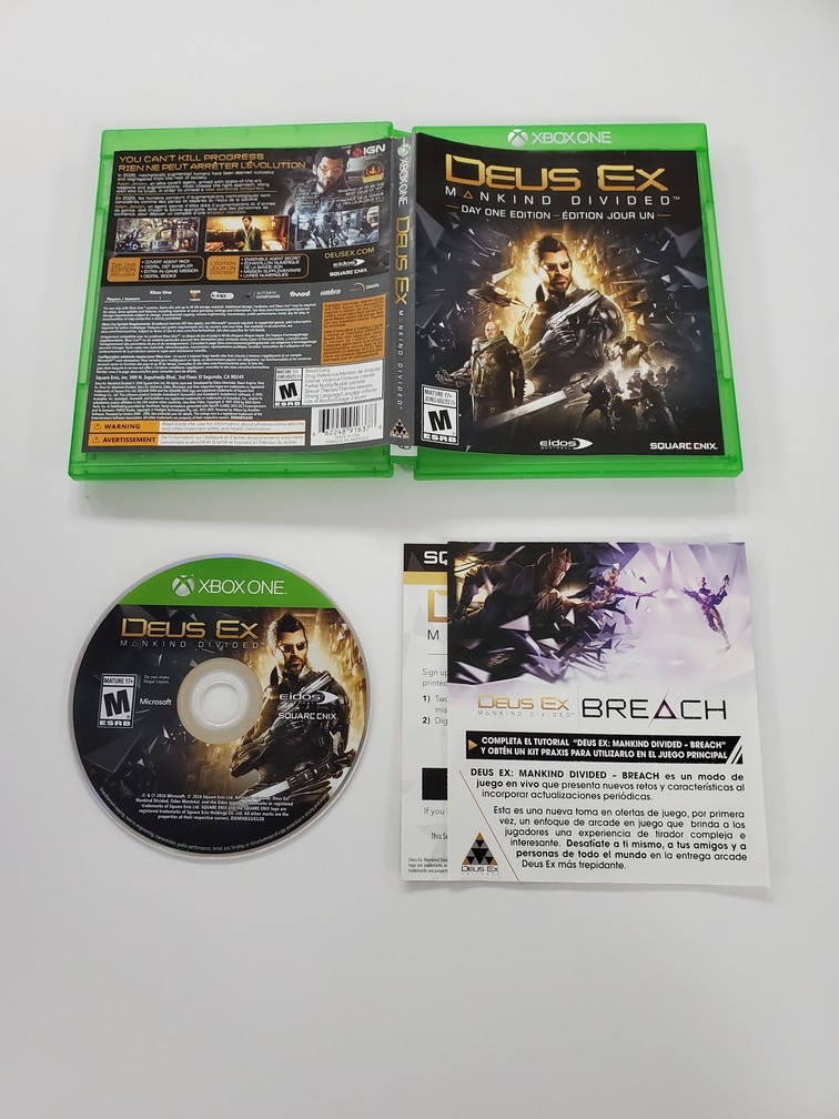 Deus Ex: Mankind Divided (Day One Edition) (CIB)