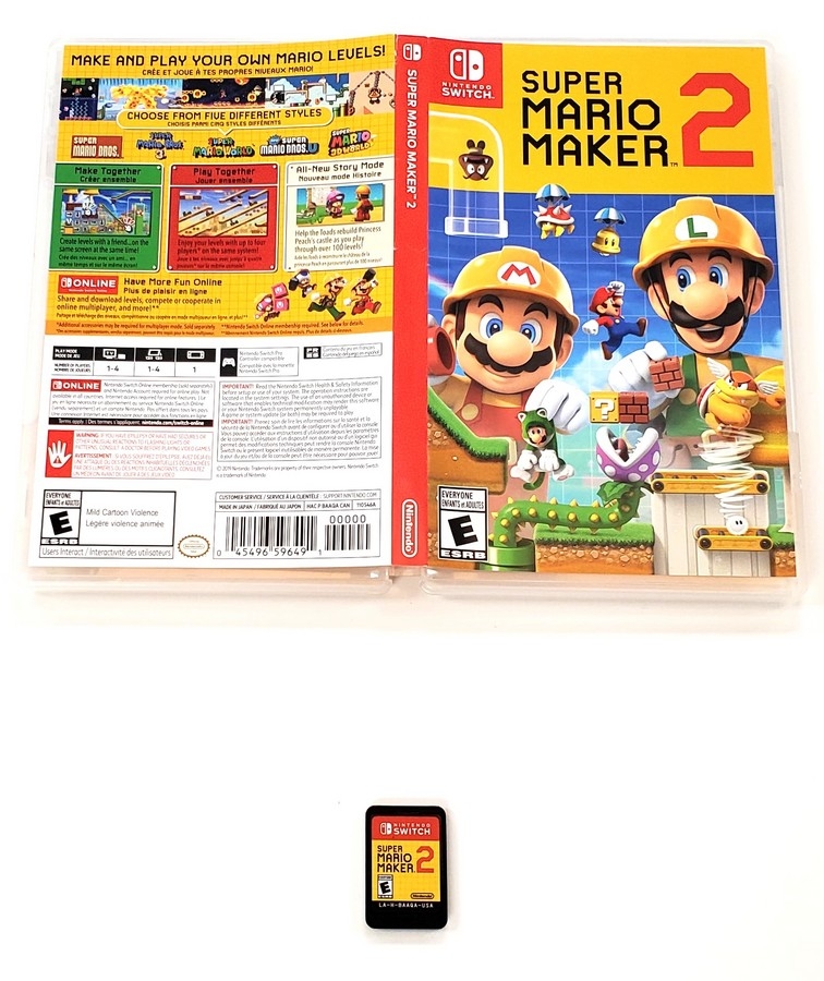 Super Mario Maker 2 (CIB)