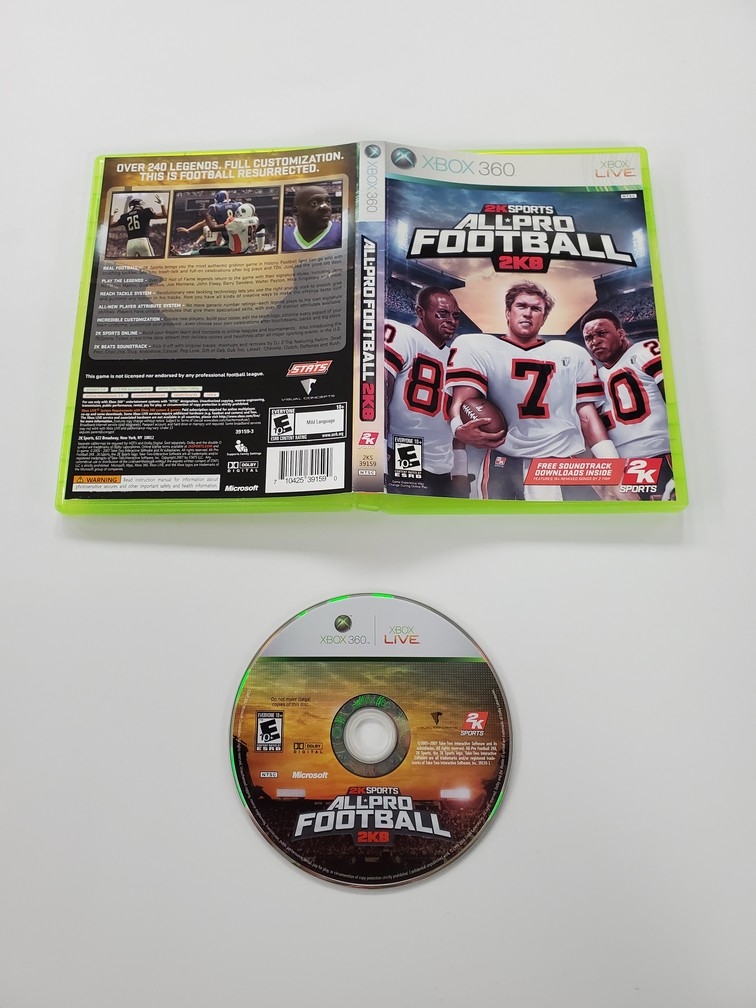 All Pro Football 2K8 (CB)