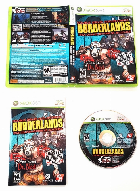 Borderlands: Double Game Add-On Pack (CIB)