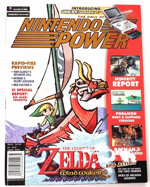 Nintendo Power (Poster Included) (Vol.165)