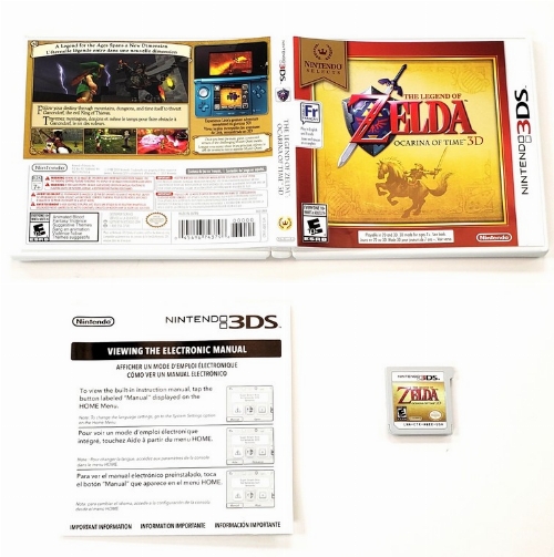 Legend of Zelda: Ocarina of Time 3D, The [Nintendo Selects] (CIB)