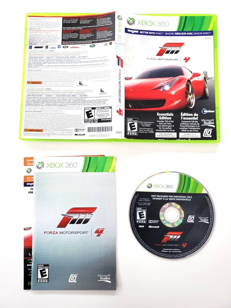 Forza: Motorsport 4 [Essentials Edition] (CIB)