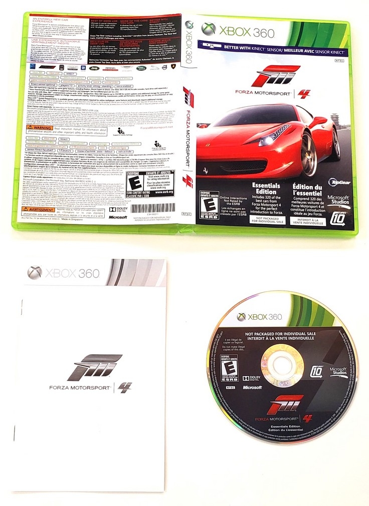 Forza: Motorsport 4 [Essentials Edition] (CIB)
