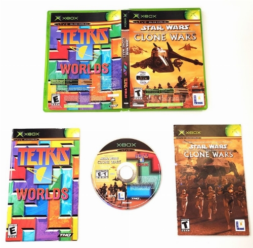 Star Wars: The Clone Wars & Tetris Worlds (CIB)