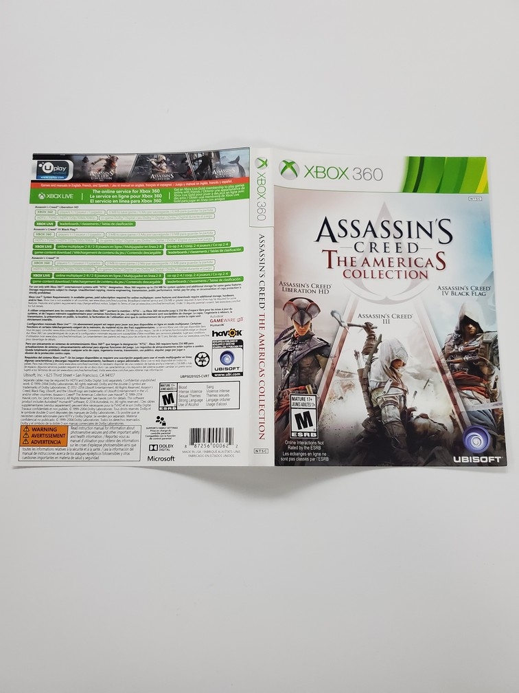 Assassin's Creed: The Americas Collection (B)