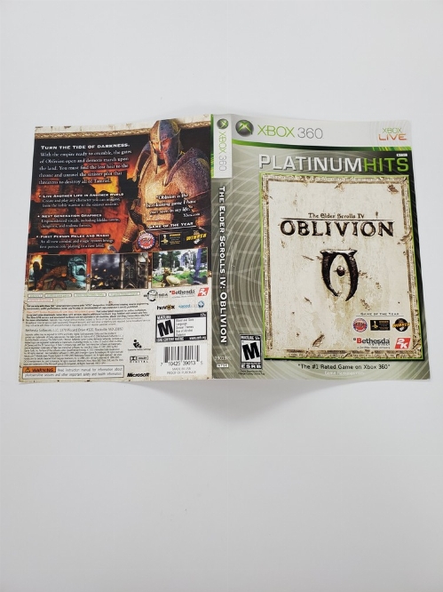 Elder Scrolls IV: Oblivion, The [Platinum Hits] (B)