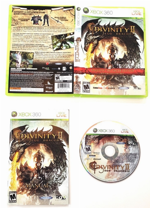 Divinity II: Ego Draconis (Gamestop Pre-Order Edition) (CIB)