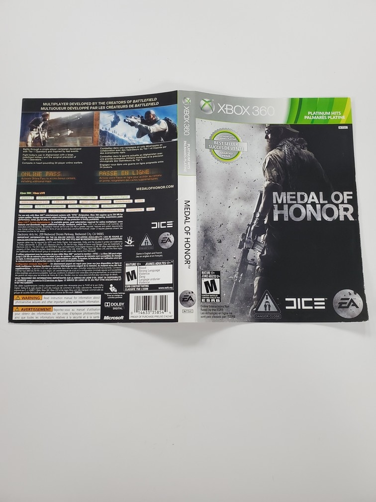Medal of Honor (Platinum Hits) (B)