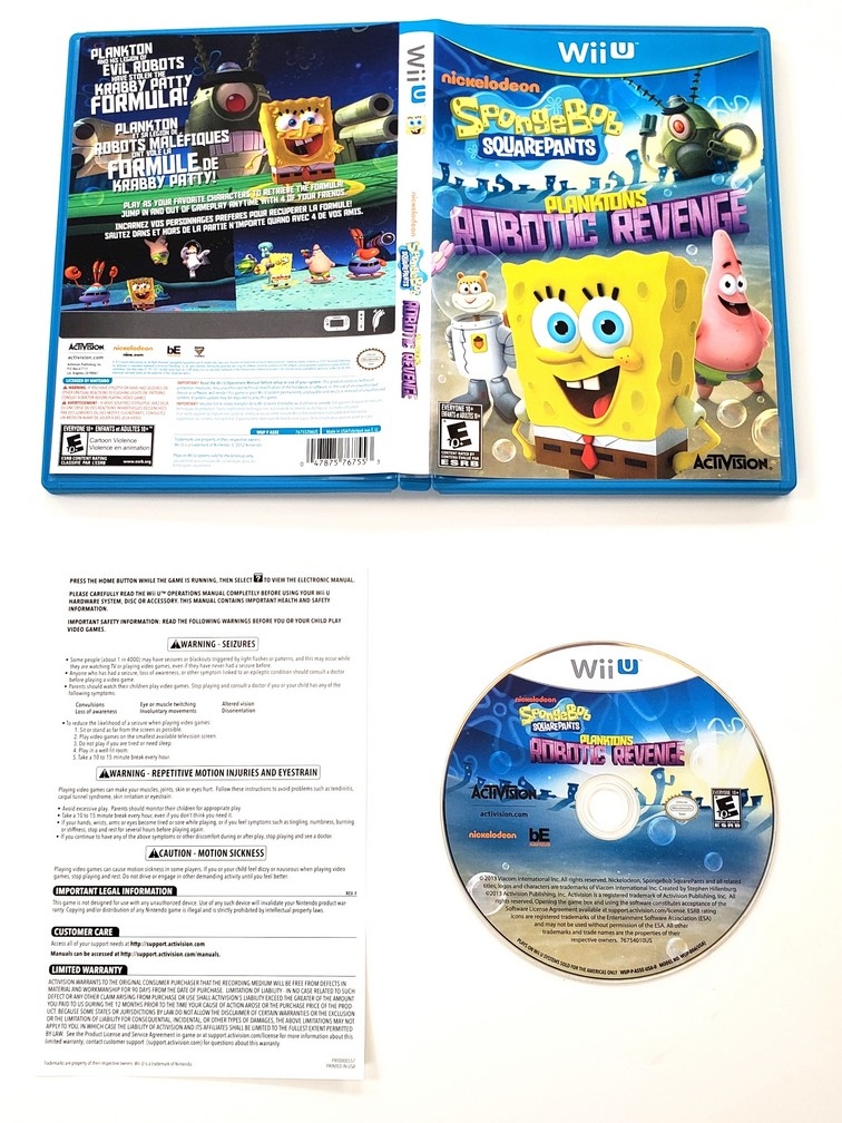SpongeBob SquarePants: Plankton's Robotic Revenge (CIB)