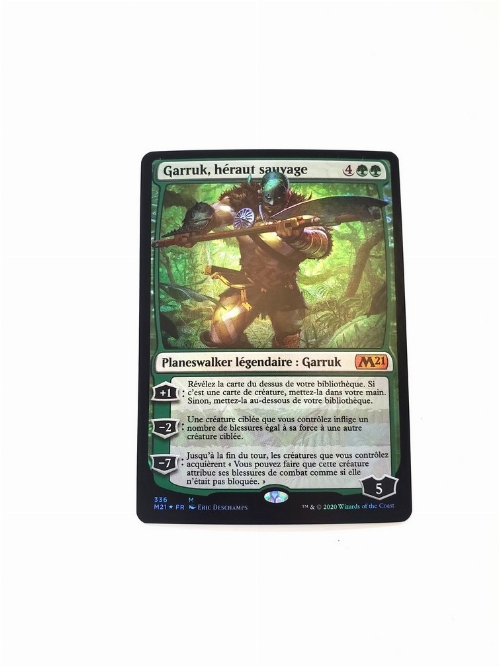 Garruk, Savage Herald (Foil) (Francaise)
