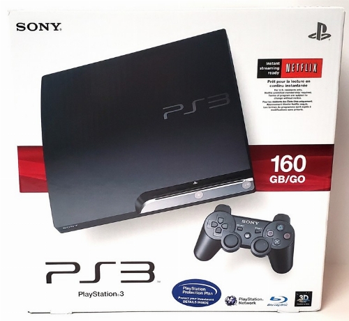 Playstation 3 Slim Black (160GB) (Model CECH-2501A) (CB)