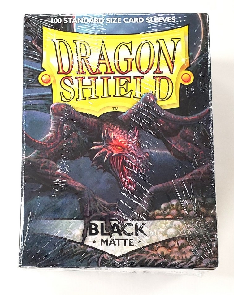 Dragon Shield: Black Matte - Standard Size (NEW)