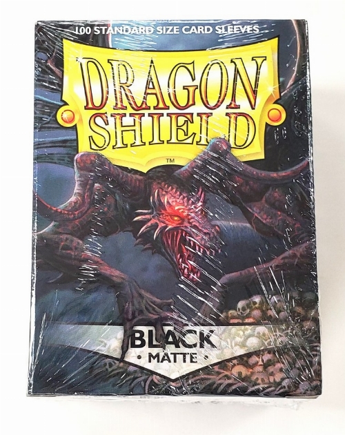 Dragon Shield: Black Matte - Standard Size (NEW)