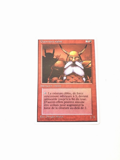 Dwarven Warriors (Francaise)