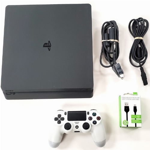 Playstation 4 Slim 500GB Jet Black (Model CUH-2015A)