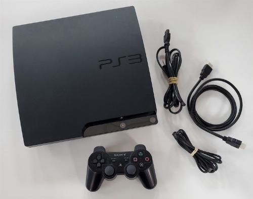 Playstation 3 Slim Black (120GB) (Model CECH-2001A)