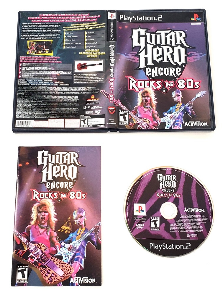 Guitar Hero Encore: Rocks the 80's (CIB)