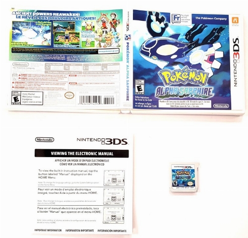 Pokemon: Alpha Sapphire Version (CIB)