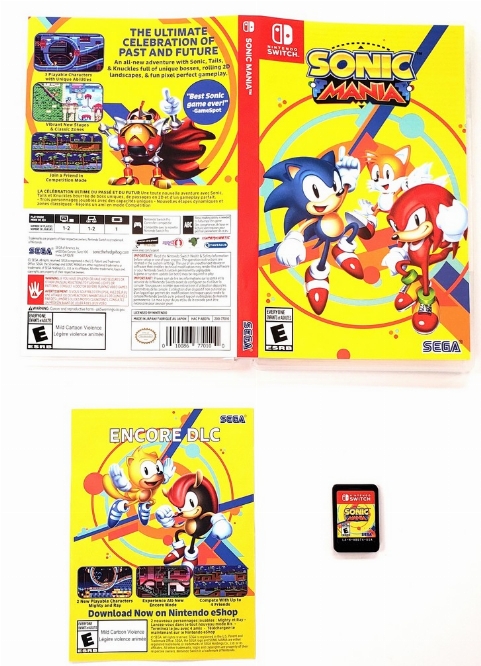 Sonic: Mania CIB)