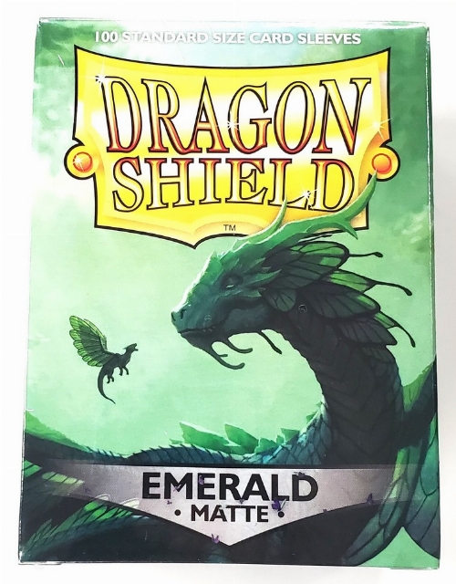 Dragon Shield: Emerald Matte - Standard Size (NEW)