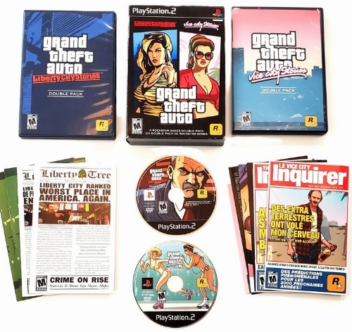 Grand Theft Auto: Liberty City Stories & Vice City Stories - Double Pack (CIB)