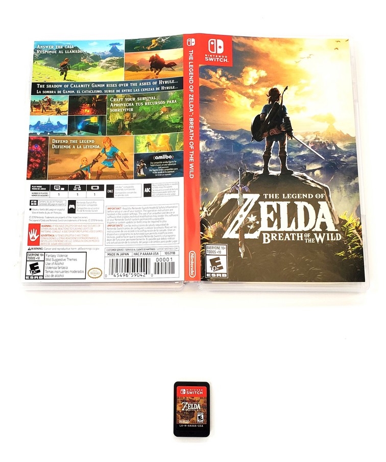 Legend of Zelda: Breath of the Wild, The (CIB)