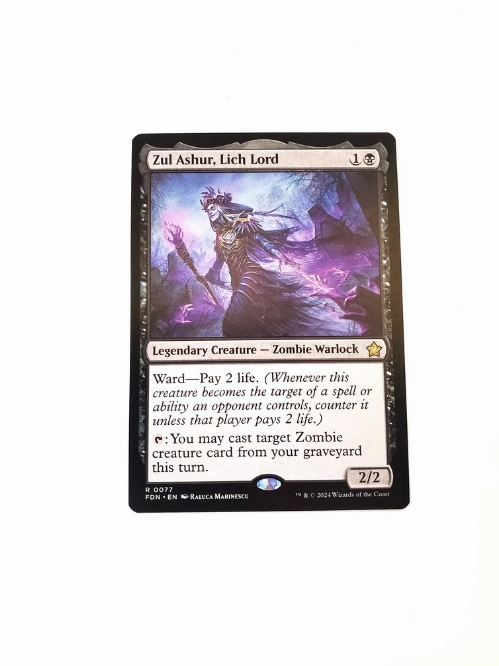 Zul Ashur, Lich Lord