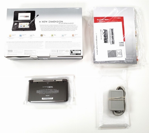 Nintendo 3DS Cosmo Black (CIB)