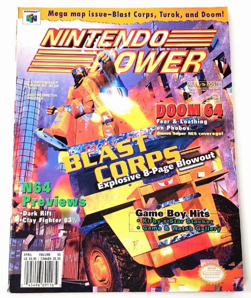 Nintendo Power (Poster Included) (Vol.95)