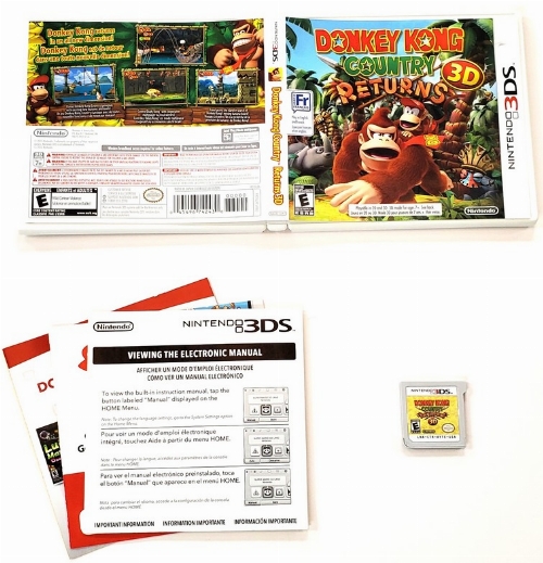 Donkey Kong Country: Returns 3D (CIB)