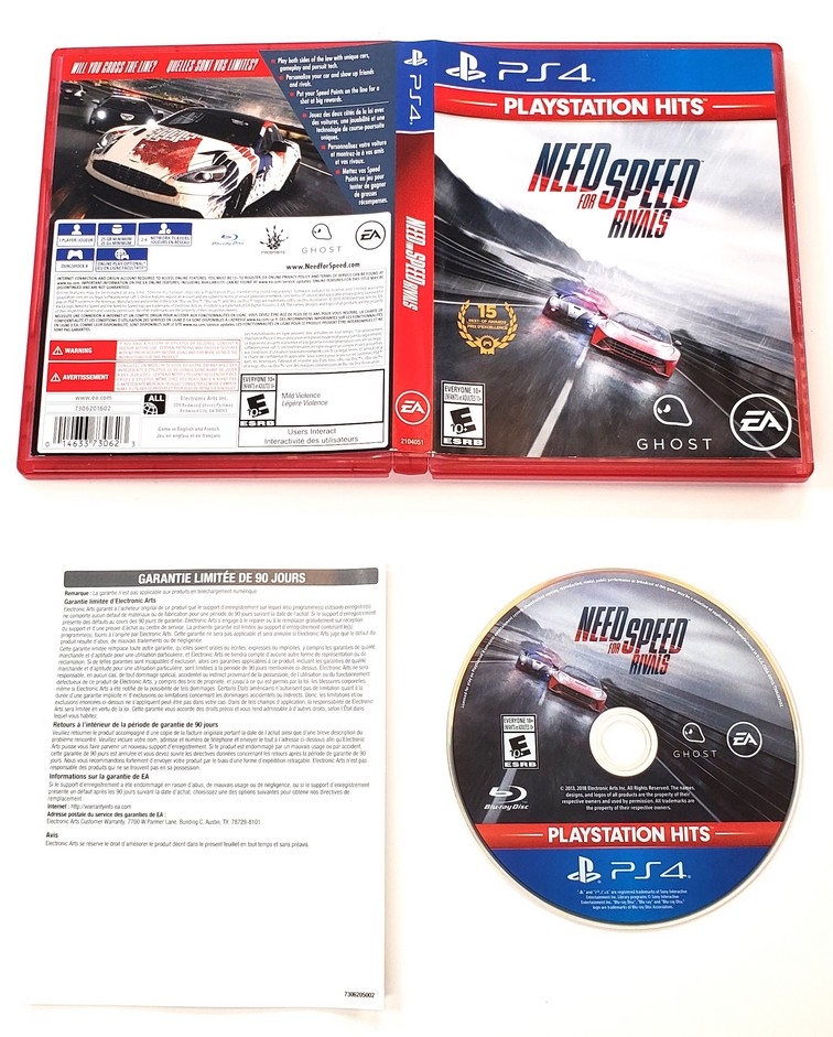 Need for Speed: Rivals [Playstation Hits] (CIB)